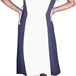 Girls Black+White Colour Fancy Dress-image-75