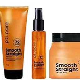 Complete Straight Hair Care Combo | Shampoo 200ml + Conditioner 196g + Split End Repair Serum 100ml + Hair Spa 490g | Frizz Control, Smooth & Silky Finish-image-24