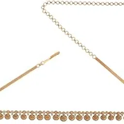 kushal's Fashion Jewellery Gold Polished Antique Belt With Adjustable Chain Best for Festive Season & Special Occasion - 431485-picture-42