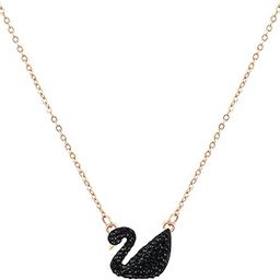 Swan necklace Pendant For Girls Women Ladies girlfriend Wife Necklace locket long chain Rose gold Necklace diamond ad cz Pendants chains western Valentine gifts Birthday lovers -358-image-35