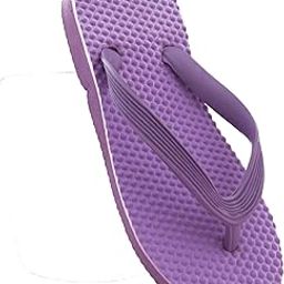 Women Natural Rubber Slippers| Texture design Slippers For Women | Comfortable and Soft Womens Flip Flops | Hawai Chappals | Bathroom Slippers | Door Slippers-image-97