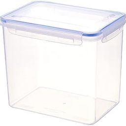 Aristo Lock & Fresh 304 Plastic Storage Container For Storing grains, pulses, rice, wheat etc - 4400 ML, Transparent Clear, large (LOCK&FRESH304) (22 x 15.5 x 19cm)-8