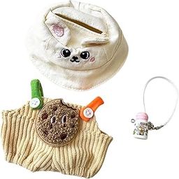 CALANDIS™ Doll Pants Clothes Doll Accessories Clothing Dress up Clothing Doll Outifits cookies bottle set-image-71