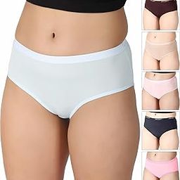 Dry Fit Hipster Panty for Women | Pack of 3 Odour-Free and Comfortable Logo Waistband | High Waist Full Coverage for All-Day Comfort.-image-13