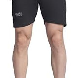 Solid Regular Fit Polyster Lycra Shortst for Men-P-image-3