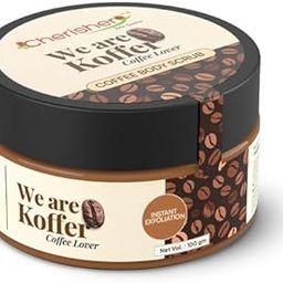 Cherisher Instant Exfoliating Coffee Lover Body Scrub (100gm) | Skin Brightening | For Men & Women | Removes Dead Skin-image-43