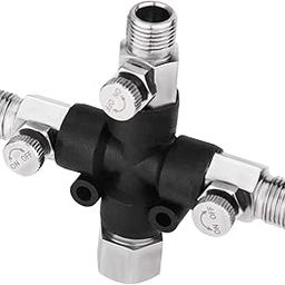 CALANDIS™ Airbrush Adaptor Sturdy Air Brush Professional Airbrush Disconnect Connector with Adjust Knob | Systems & Sets | Airbrushing Supplies | Painting Supplies | Art Supplies-image-3