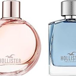 Hollister Wave For Her Eau de Parfum 100ml + Him 100ml Eau de Toilette (Pack of 2)-42