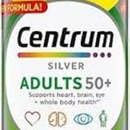 Centrum Silver Adults 50 + Multivitamin Supplements 325 Tablets-image-0