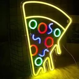 LUXURY SIGN INDIA pizza neon, cafe decoration,club decoration-image-66