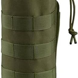 THE STYLE SUTRA® Tactical Molle Water Bottle Carrier Pouch Outdoor Hydration Carry Bag Green-1