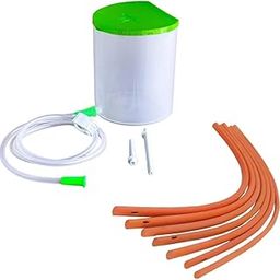PVC Anema Pot Satvik for home use 1500ml and 7 Anema Rubber tubes with user manual-image-15