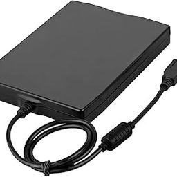 Floppy Disk Reader, 3.5 inch USB External Floppy Drive for PC/Laptop and Desktop, Portable USB Port Powered Drive for Window 98SE/ME/2000/XP/VISTA/Win7//Mac OS 10.3-3