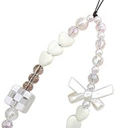 CALANDIS™ Mobile Phone Charm Lanyard Cute Camera Charm Strap Universal for Women Girls White | Straps & Charms | Cell Phone Accessories-image-12