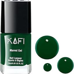 KAFI Forest Green Gel Nail Polish | Vegan & Cruelty-Free | No UV, High-Shine, Long-Lasting | 12-Free Non-Toxic Formula | 10ml | Crafted in Luxembourg-image-31