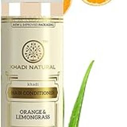 Khadi Natural Orange & Lemongrass Herbal Hair Conditioner for Frizzy and Damaged Hair, All Types, 210 Millilitre-10