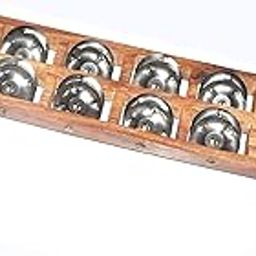 SHARMA MUSICAL STORE® Instrument Musical Jhika(Jheeka) 6-Line Fluorescent Brown-image-30