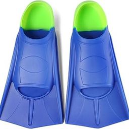 Fanwill Kids Swim Fins, Swim Training Fins for Snorkeling Swimming Diving, Floating Fins Comfortable Swim Flippers for Child-image-67