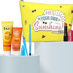 SUGAR POP All Things Summer Beauty Kit | Vitamin C | SPF 50 | Sun Protection | Waterproof Essentials | 5-In-One Kit-10