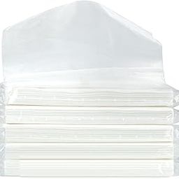 Dhanvine Car Tissue Refiller Pack of 5 Tissue Napkin Refill Car Tissue Box Interior Accessories 200 Sheets (100 Pulls) Compatible with MG ZS EV-12