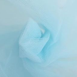 VRB Dec Tm 5 Mtr Multi Purpose Net Fabric Cloth Material Decoration Trousseau Packing, Party Hall Decoration, Bouquet,Gift Packing, Party Decor,Pooja Room Decoration Items (Blue, Solid)-image-23
