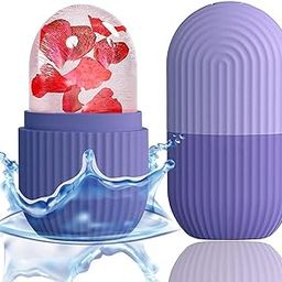 Ice Roller For Face, Ice Roller For Face Massager, Face Ice Roller To Enhance Skin Glow, Shrink & Tighten Pores, Puffy Eyes, Acne, Pimple, Facial Ice Roller, Unbreakable/Reusable (Multicolor)-image-34