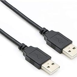 JGD PRODUCTS 1 Mtr Usb 2.0 Type A Male To Usb A Male Cable For Computer And Laptop, Etc, Black-4
