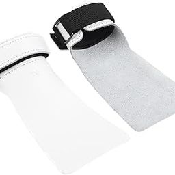 Enakshi® 2Pcs Hand Grips for Weightlifting Leather Wrist Strap for Fitness Gym White|Sporting Goods | Fitness, Running & Yoga | Fitness Equipment & Gear | Hand Grippers-image-60