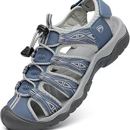 Women's Sport Hiking Sandals Closed Toe Outdoor Athletic Walking Sandal Lightweight Summer Water Shoes-picture-24