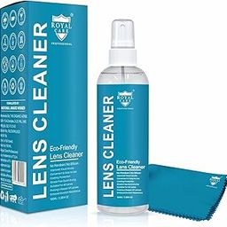 ROYAL CARE PROFESSIONAL Lens Cleaner Spray Kit – Professional Lens Cleaner Spray 100ml with 1 Microfiber Cloths – Best for Eyeglasses, Cameras, and Lenses - Safely Cleans Fingerprints, Dust, Oil-image-76