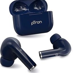 pTron Bassbuds Neo TWS Earbuds with HD Mic & TruTalk AI-ENC Calls, Pristine Audio, 35Hrs Playtime, Low-Latency Game/Music Modes, in-Ear Bluetooth 5.3 Headphones, Type-C Fast Charging & IPX5 (Ink Blue)-31