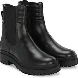 delize Womens Black Chelsea Boots 64547-picture-32