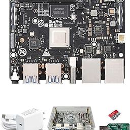 youyeetoo VisionFive2 RISC-V Single Board Computer, Quad Core, 8GB with WiFi dongle, StarFive JH7110 with 3D GPU, Dual Ethernet Port with 2 x 1Gbit, for IOT/AI (Kit 8, Version v1.3B)-45