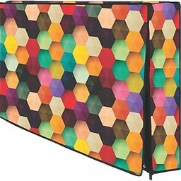 NERHA PVC Dustproof and Waterproof Printed LED TV Cover 43 Inch (Multicolor)-image-17