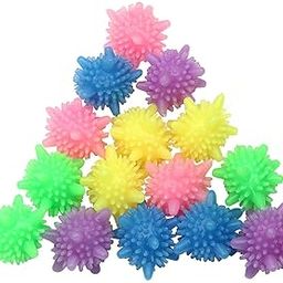 Kelby Pack Of 15 Piece Washing Ball Reusable Tangle-Free Eco-Friendly Laundry Scrubbing Balls,Solid Colorful-image-29