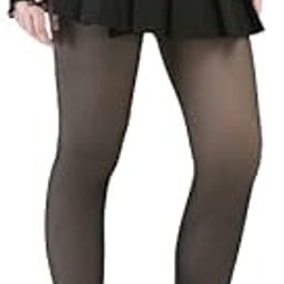 Women Dual Tone Stretchable Fleece Fur Thermal Winter Warm Stockings-image-9
