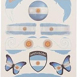 LOOM TREE 2018 Football Game National Flags Tattoo Body Sticker for Football Fans 08 | Temporary Tattoos-image-4