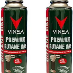 Vinsa Butane Gas 326G Portable High-Pressure Large Butane Can Liquefied Gas Canister Ideal for Refilling Lighters (Pack of 2)-picture-13