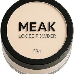 MEAK Loose Powder for Women | 20g Translucent Matte Finish | Oil-Control & Long-Lasting Makeup Setting Powder | Lightweight Loose Powder for All Skin Types.-48
