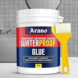 Arano 300g Crack Seal Waterproof Glue with Brush – Transparent Epoxy Resin Sealant for Roof Leaks, Walls, Pipes, Tiles & Bathroom Repair – Long-Lasting Waterproofing Solution-image-10