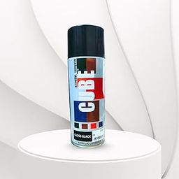 CUBE Gloss Black Acrylic Lacquer Spray Paint-67