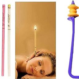 NETCLU Acupressure Ear Fragrance Candles for Health Care With Natural Ingredients for Ear Treatment Wax Removal Cleaner & Coning Treatment Ear care candling core Relaxation (2)-image-10