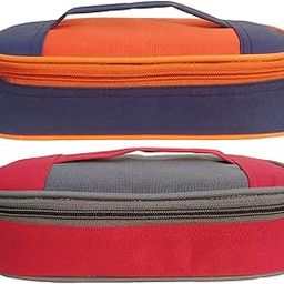 Aafeen Office Use Tiffin Lunch Bag (Pack of 2, Without Containers)-image-60