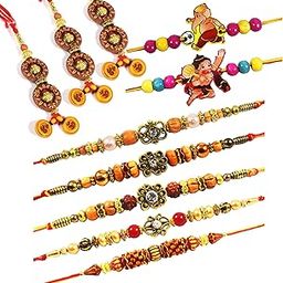 Set Of 5 Dora Rakhi With 3 Peacock Bhabhi Bangle Hanging Lumba And 2 Kids Rakhi Set Rakhi For Brother And Bhabhi Couple Pair Bhaiya Bhabhi Rakhi Set Rakhi For Bhabhi Set Of 10 Rakhi-image-103