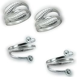 Kamada's Designer colorful Toe ring-image-45