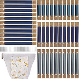 PH PandaHall 40 pcs 4 Sizes 6"/4.7"/4"/3" Metal Internal Flex Frame Kiss Clasp for Bag Coin Purse DIY Handbag Hinges, Antique Bronze-image-55
