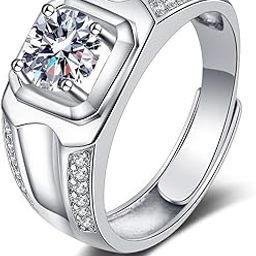 Pure Exclusive Wedding & Engagement Adjustable Rings For Men & Boys-image-15
