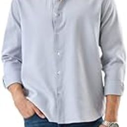 Men Casual Shirt | Regular Fit Full Sleeve Semi-Spread Collar Micro-Check Pattern | 100% Cotton & Breathable Fabric for Office & Everyday Wear-image-85