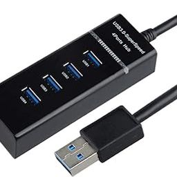 MISTRONICS USB Extension 4 Ports USB 3.0 Hub SuperSpeed Portable with Switches for Laptop/Notebook/PC/Mobiles/Tablets, iPhone/Ipads, Computers, MP3 Players and Gaming Consoles-image-23