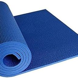 KB Netrue Honey KB Netrue Yoga Mat 4MM Large with Free Skipping Rope & Carrying Bag High Density Anti-Skid for Men & Women Fitness Flooring Workout Sweat Proof for Gym/Home/Outdoor Workout (Blue)-image-11